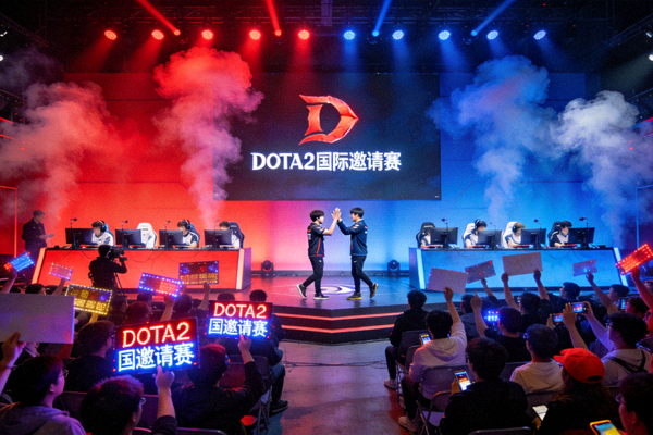 爱游戏电竞赛事视界栏目展示的DOTA2国际邀请赛现场盛况照片